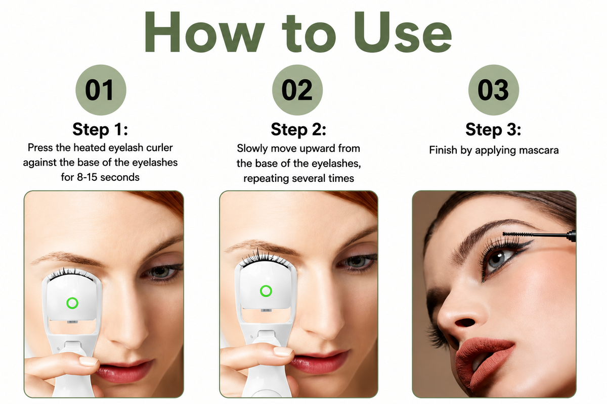 Bibo & Co™ — Lifted Lash (Rechargeable Heated Eyelash Curler)