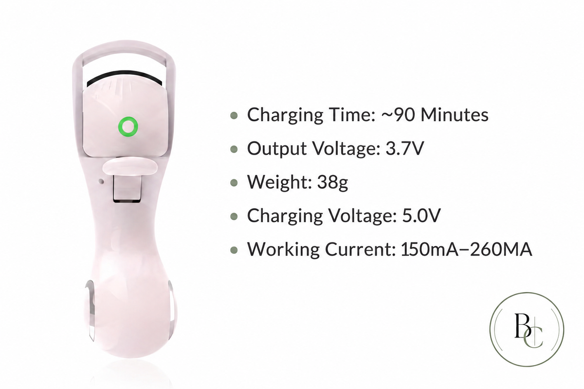 Bibo & Co™ — Lifted Lash (Rechargeable Heated Eyelash Curler)