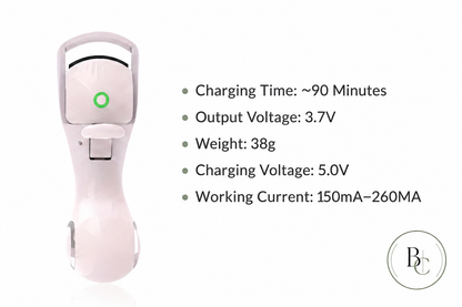 Bibo & Co™ — Lifted Lash (Rechargeable Heated Eyelash Curler)